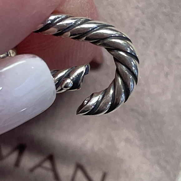 David Yurman link bracelet, sterling - Picture 2 of 5